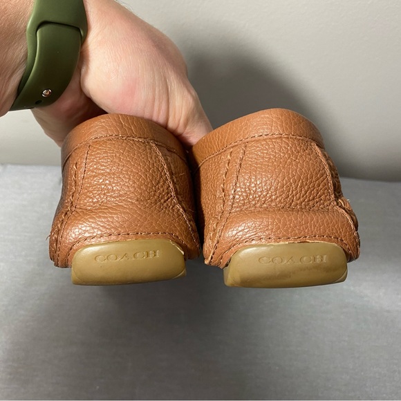 Coach Arlene Leather Driving Moccasin Loafers - Picture 7 of 10